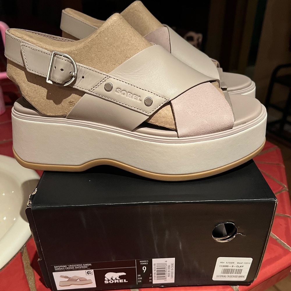 Sorel Dayspring Crisscross Sandal